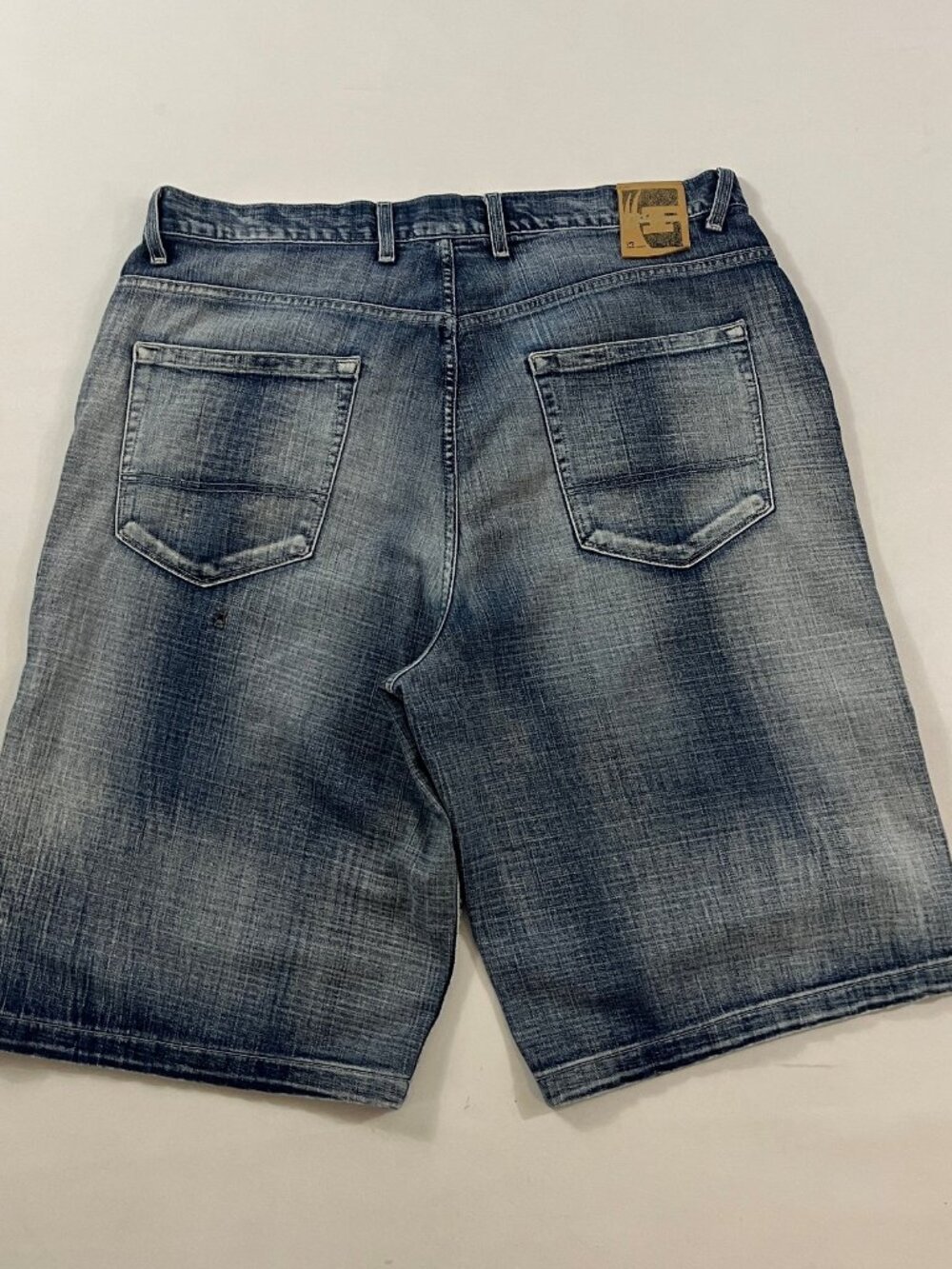 Vintage Y2K Phat Farm Baggy Medium Wash Denim Jorts Jean Shorts 42